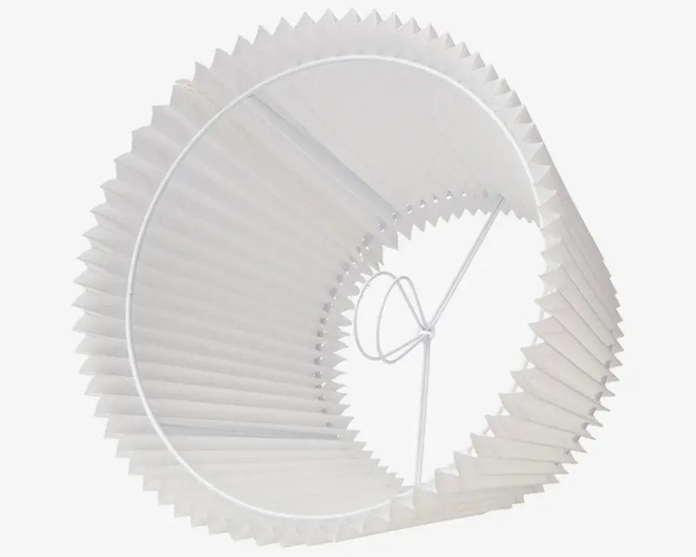 Sale Daells Bolighus Skærm Emma Villa hvid H.18 cm