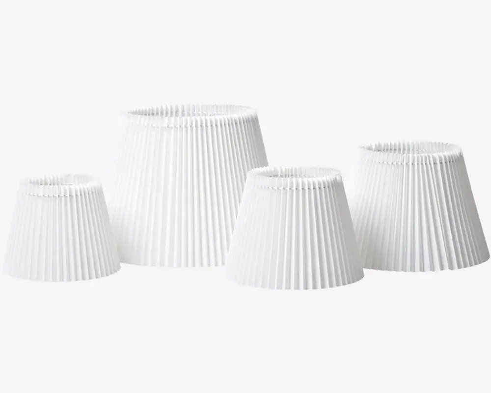 Best Daells Bolighus Skærm Emma Villa hvid H.22,5 cm