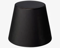 Daells Bolighus Skærm Isabella Domus sort/kobber H.32 cm