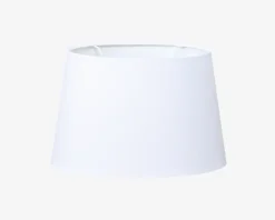 Daells Bolighus Skærm Oval Ø.25 cm Hvid