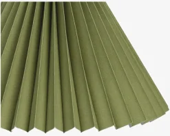 Hot Daells Bolighus Skærm Plisse Empire 18 cm Grøn