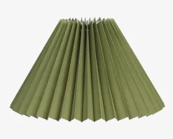 Clearance Daells Bolighus Skærm Plisse Empire 21 cm Grøn
