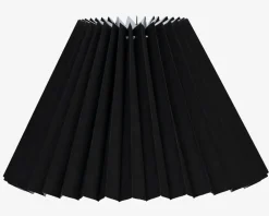 New Daells Bolighus Skærm Plisse Empire 23 cm Sort