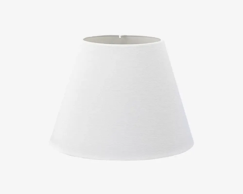 Clearance Daells Bolighus Skærm Rund Empire Ø.23 cm Hvid