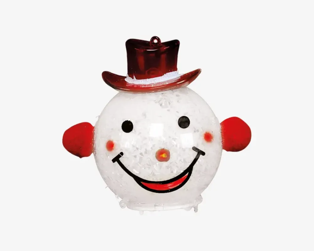 Best Daells Bolighus Smiley M. Nissehue LED H.9cm