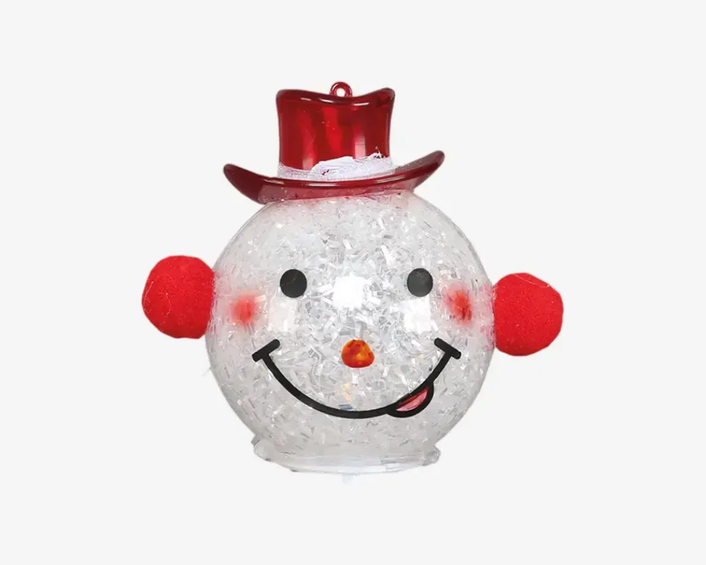 Best Daells Bolighus Smiley M. Nissehue LED H.9cm