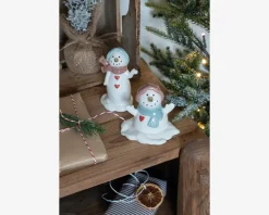 Sale Daells Bolighus Snemand hvid H.10,5xØ.5,2 cm