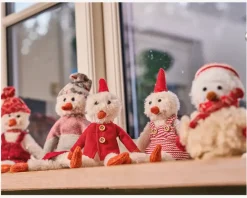 Daells Bolighus Snemand m/hue stof H.16 cm