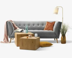 Hot Daells Bolighus Sofa 3 Pers. stof Grå