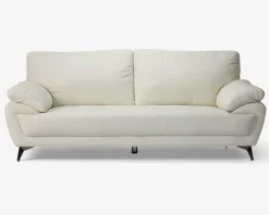 Outlet Daells Bolighus Sofa 3 Pers. Kunstlæder/PU Hvid