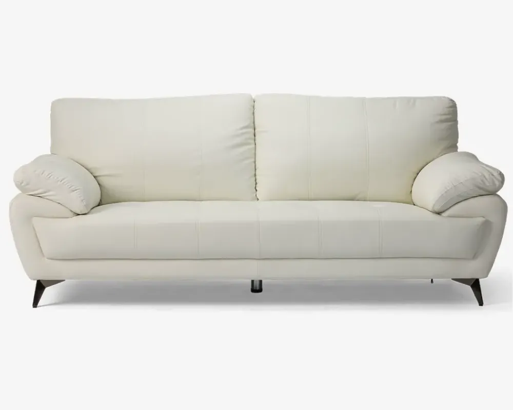 Outlet Daells Bolighus Sofa 3 Pers. Kunstlæder/PU Hvid