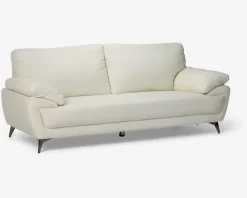 Outlet Daells Bolighus Sofa 3 Pers. Kunstlæder/PU Hvid