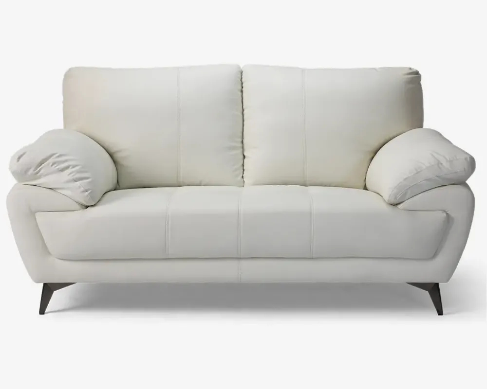 Outlet Daells Bolighus Sofa 2 Pers. kunstlæder Hvid