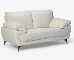 Outlet Daells Bolighus Sofa 2 Pers. kunstlæder Hvid