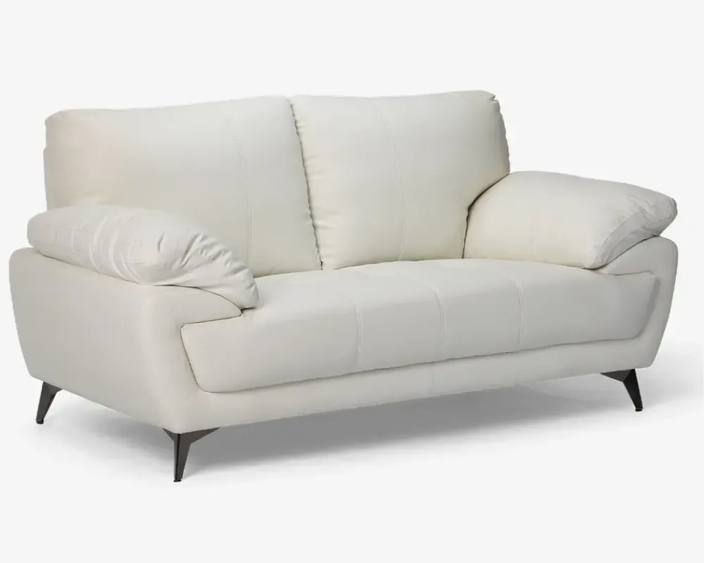 Outlet Daells Bolighus Sofa 2 Pers. kunstlæder Hvid