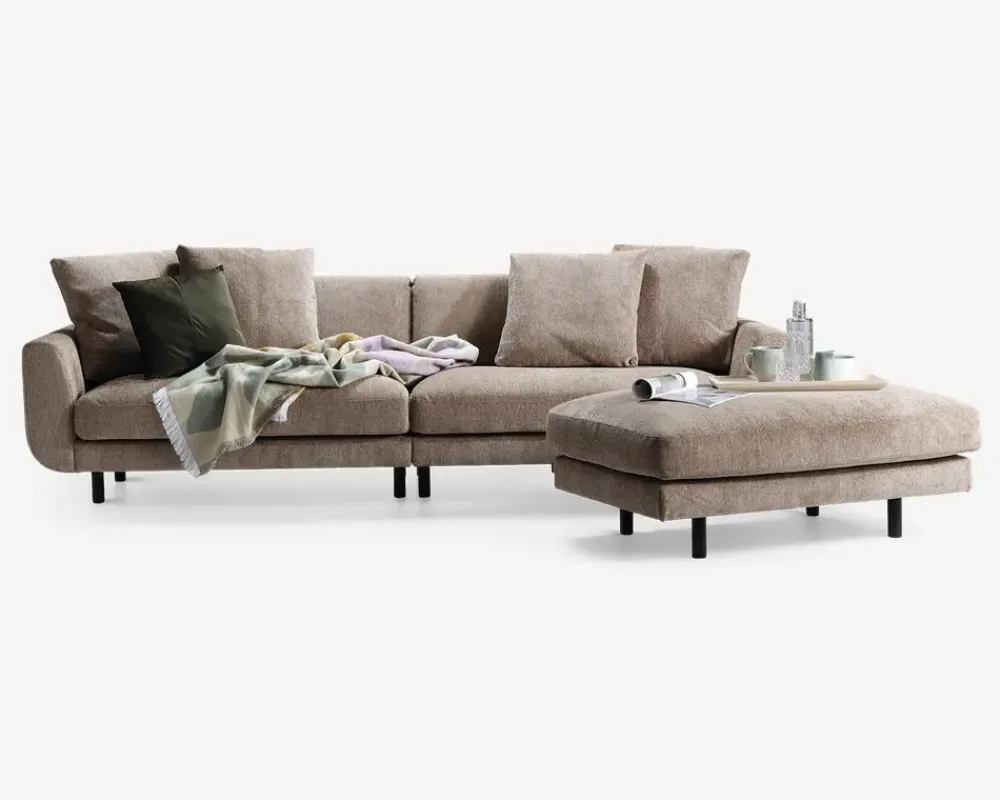 Discount Daells Bolighus Sofa 3,5 pers. Lazy taupe