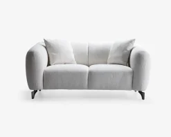 Online Daells Bolighus Sofa 2 pers. lys beige møbelstof
