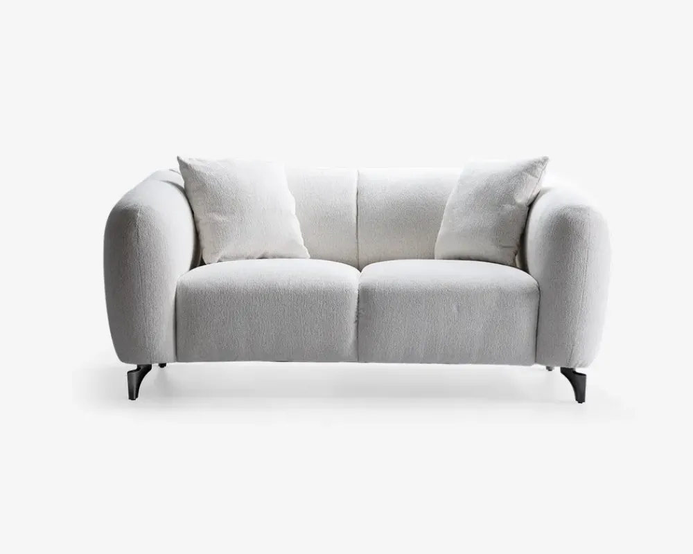 Online Daells Bolighus Sofa 2 pers. lys beige møbelstof