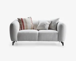 Online Daells Bolighus Sofa 2 pers. lys beige møbelstof