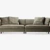 Clearance Daells Bolighus Sofa 4 Pers. Motive grøn fløjl