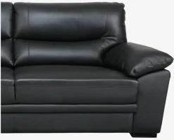 Online Daells Bolighus Sofa 3 Pers. Sort Læder