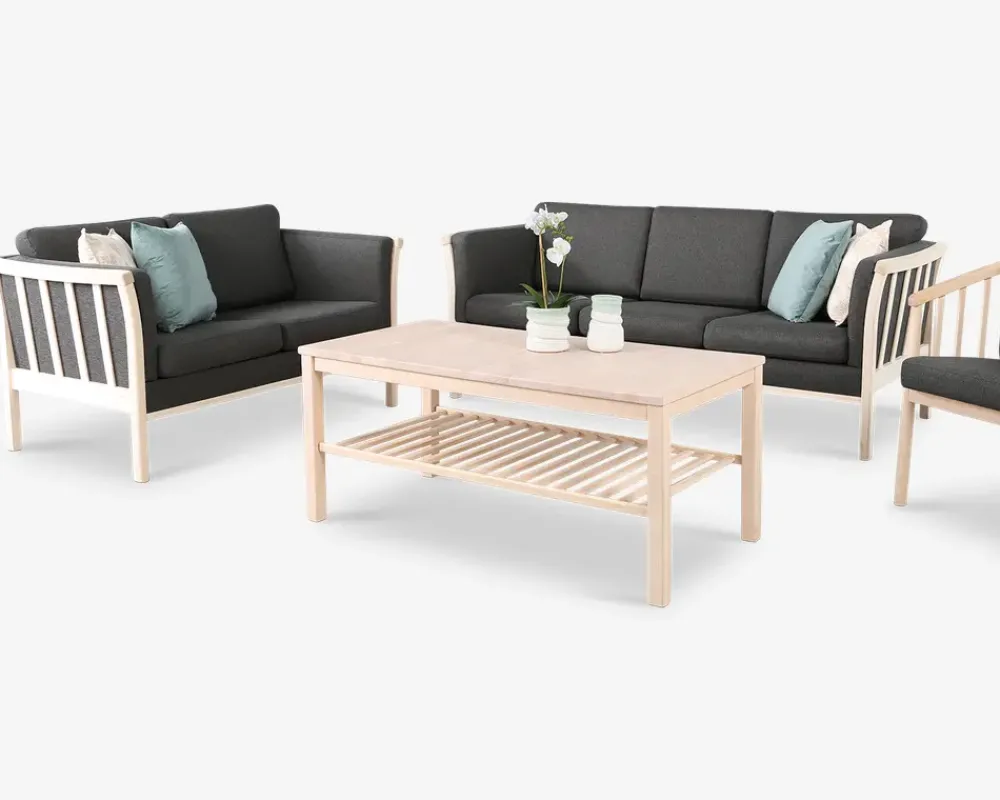 Sale Daells Bolighus Sofa 3 Pers Tremmesofa Grå Stof