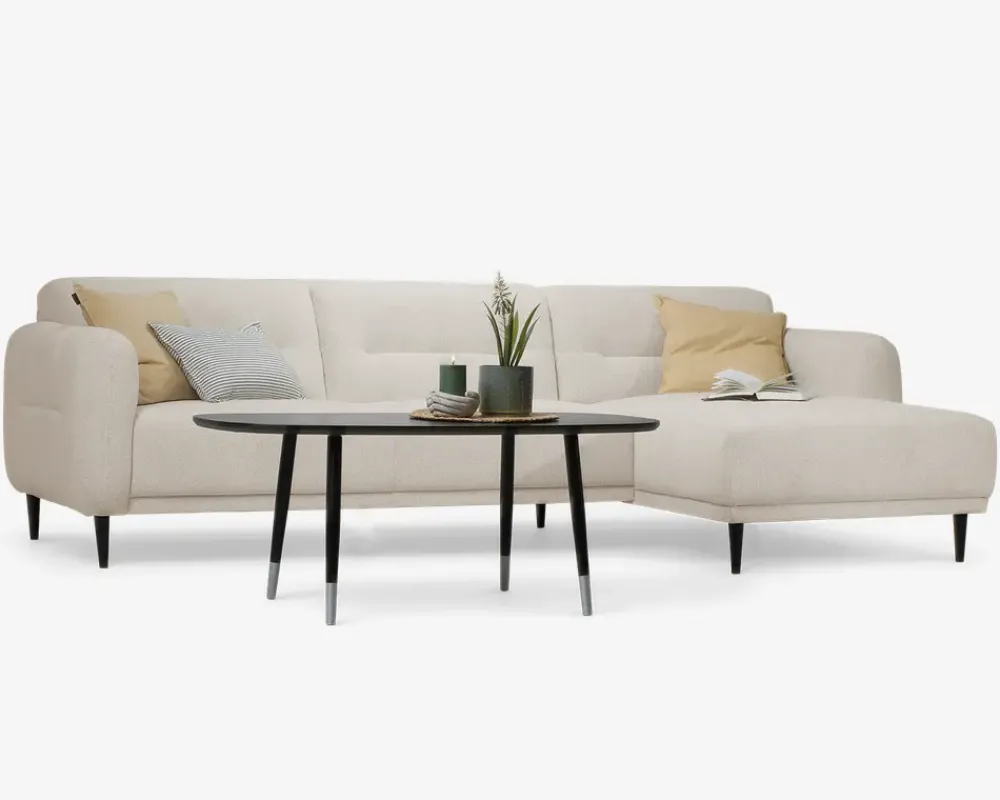 Discount Daells Bolighus Sofa Halifax Chaiselong Højrevendt Stofgr. 1