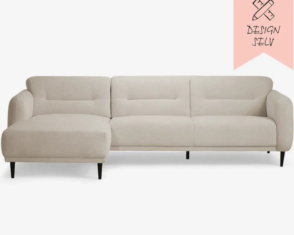 Sale Daells Bolighus Sofa Halifax Chaiselong Venstrevendt Stofgr. 1