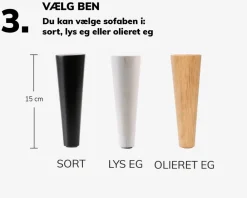 Sale Daells Bolighus Sofa Halifax Chaiselong Venstrevendt Stofgr. 1