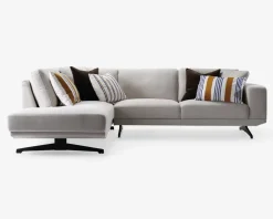 Clearance Daells Bolighus Sofa m. Åben Afslutning Beige Venstrevendt