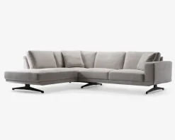 Clearance Daells Bolighus Sofa m. Åben Afslutning Beige Venstrevendt