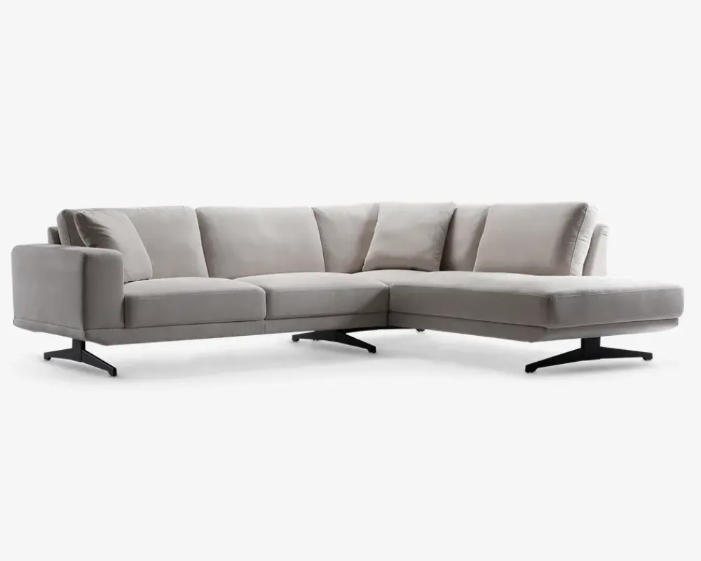 Outlet Daells Bolighus Sofa m. Åben Afslutning Beige Højrevendt