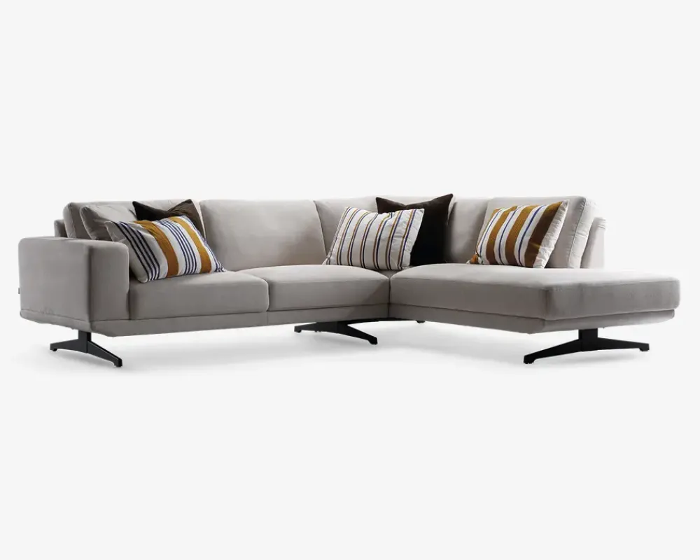 Outlet Daells Bolighus Sofa m. Åben Afslutning Beige Højrevendt