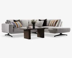 Outlet Daells Bolighus Sofa m. Åben Afslutning Beige Højrevendt