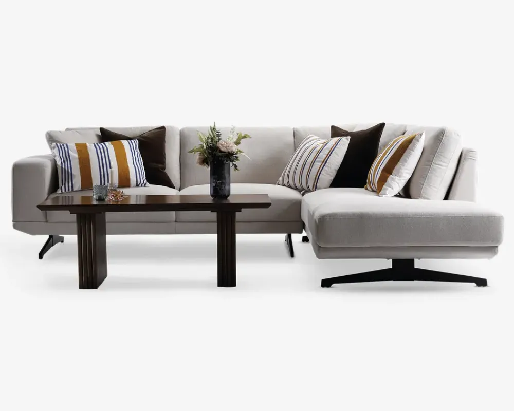 Outlet Daells Bolighus Sofa m. Åben Afslutning Beige Højrevendt