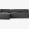 Clearance Daells Bolighus Sofa M/Chaiselong Violino Venstre Grå