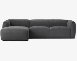 Clearance Daells Bolighus Sofa M/Chaiselong Violino Venstre Grå