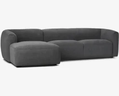 Clearance Daells Bolighus Sofa M/Chaiselong Violino Venstre Grå