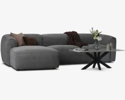 Clearance Daells Bolighus Sofa M/Chaiselong Violino Venstre Grå