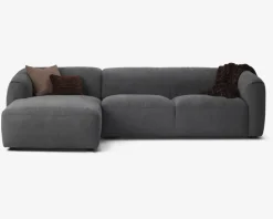 Clearance Daells Bolighus Sofa M/Chaiselong Violino Venstre Grå