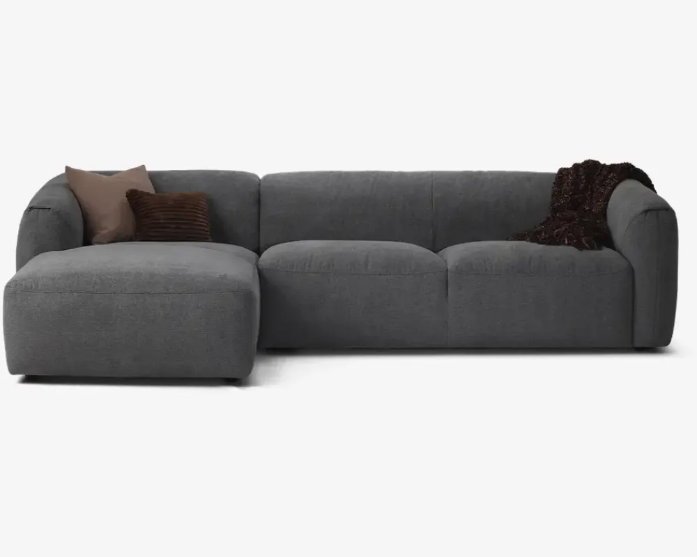 Clearance Daells Bolighus Sofa M/Chaiselong Violino Venstre Grå