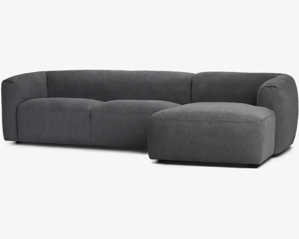 Online Daells Bolighus Sofa M/Chaiselong Violino Højre Grå