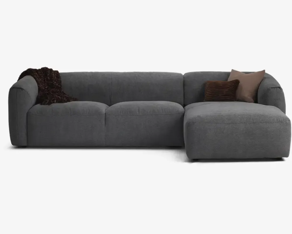 Online Daells Bolighus Sofa M/Chaiselong Violino Højre Grå