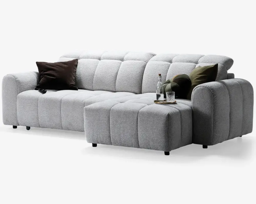 Sale Daells Bolighus Sofa med chaiselong højre relaxfunktion
