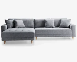 Discount Daells Bolighus Sofa med XL chaiselong grå