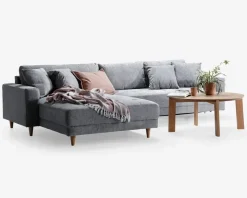 Discount Daells Bolighus Sofa med XL chaiselong grå