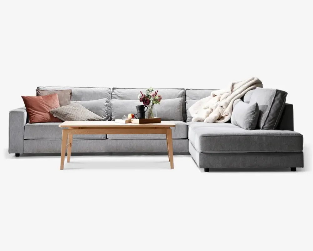 Outlet Daells Bolighus Sofa m/Open End Højre Grå