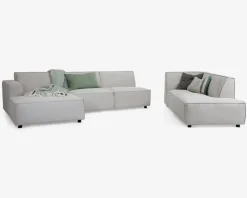 Clearance Daells Bolighus Sofa U-shape Højrevendt Beige