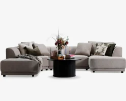 Best Daells Bolighus Sofa U-shape Taupe venstrevendt