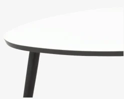 Best Daells Bolighus Sofabord Dråben Hvid/Sort